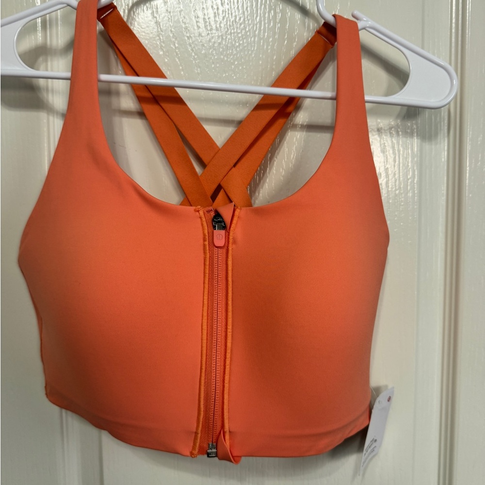 Lululemon NWT Energy Zip-Front Bra